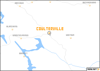 map of Coulterville