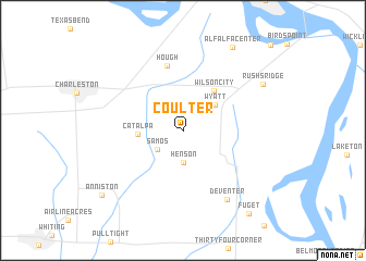 map of Coulter