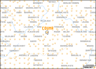 map of Couma