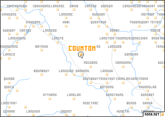 map of Coum Tom