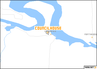 map of Council House