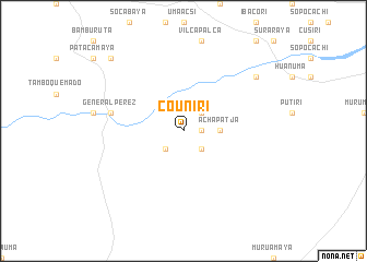 map of Couniri