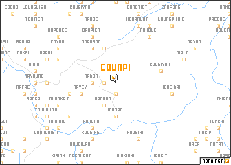 map of Coun Pi