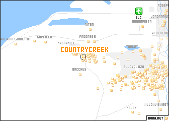 map of Country Creek