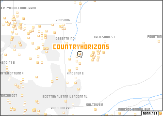 map of Country Horizons