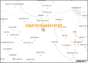 map of Countryside Estates