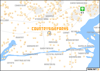 map of Countryside Farms