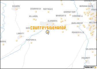 map of Countryside Manor