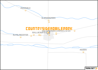 map of Countryside Mobile Park