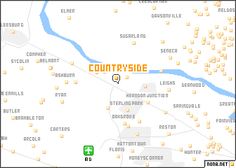map of Countryside