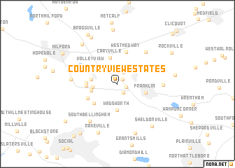 map of Country View Estates