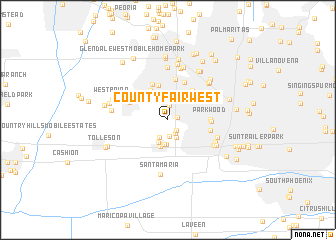 map of County Fair West