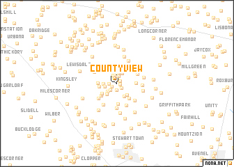 map of County View