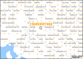 map of Coupe Pintade