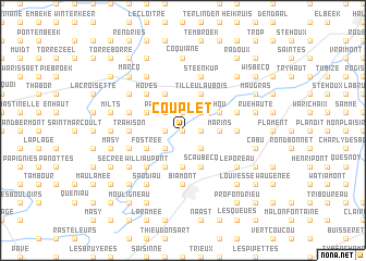 map of Couplet