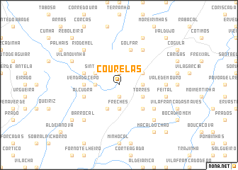 map of Courelas