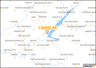 map of Courelas