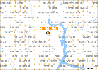 map of Courelas