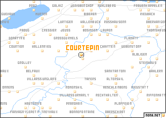 map of Courtepin