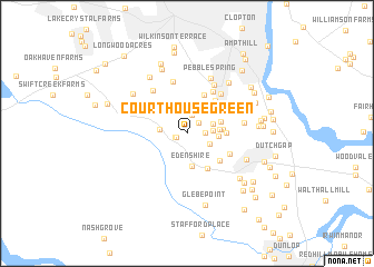 map of Courthouse Green