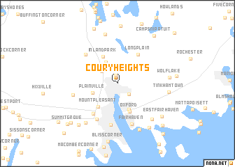 map of Coury Heights