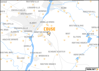 map of Couse