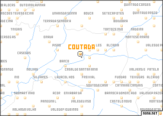 map of Coutada