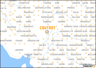 map of Coutant