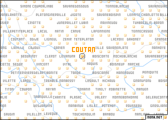 map of Coutan