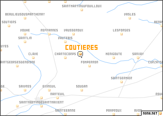 map of Coutières