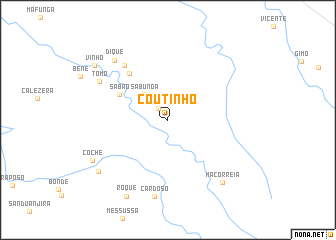 map of Coutinho