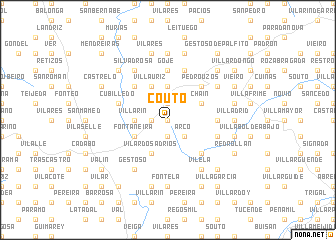 map of Couto