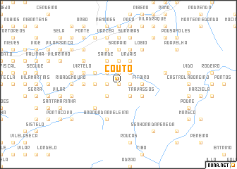 map of Couto