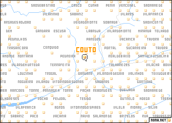 map of Couto