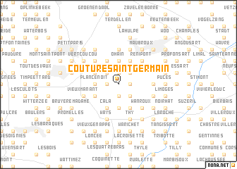 map of Couture-Saint-Germain