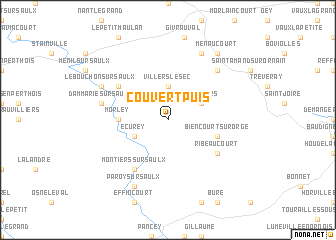 map of Couvertpuis