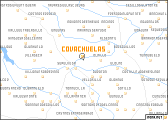 map of Covachuelas