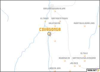 map of Covadonga