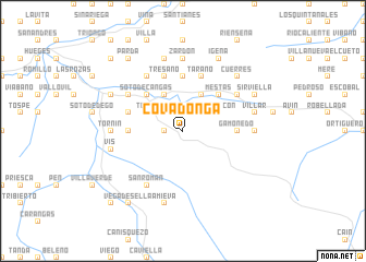 map of Covadonga