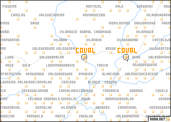 map of Coval