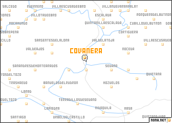 map of Covanera