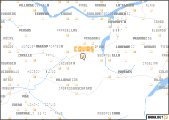 map of Covas