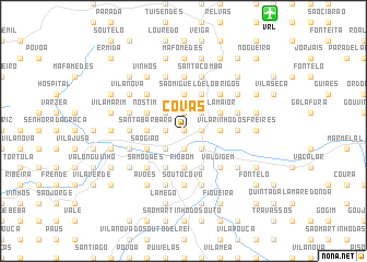 map of Covas