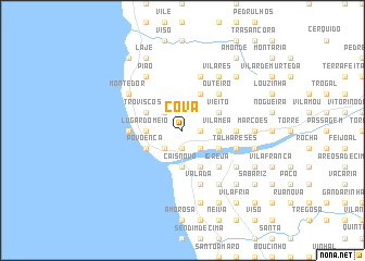 map of Cova