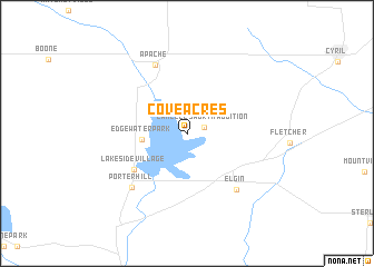 map of Cove Acres