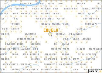 map of Covela