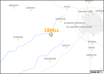 map of Covell