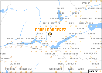 map of Covelo do Gerez