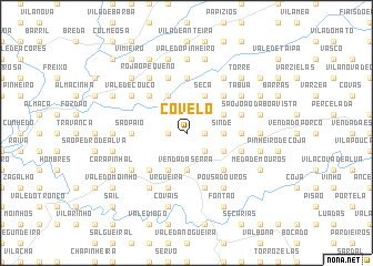 map of Covelo