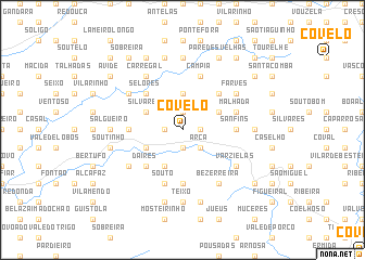 map of Covelo